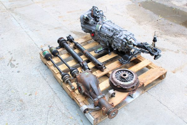 2008-2018 SUBARU WRX STI 6 SPEED MANUAL TRANSMISSION SWAP 6MT 77K MILES EJ257 - Image 2
