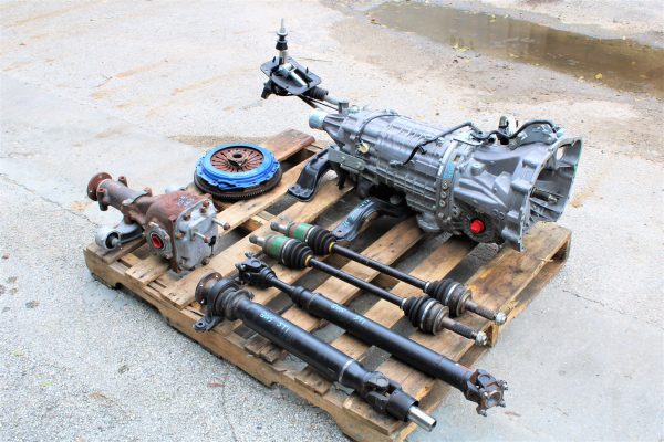 2008-2018 SUBARU WRX STI 6 SPEED MANUAL TRANSMISSION SWAP 6MT 47K MILES EJ257 - Image 2