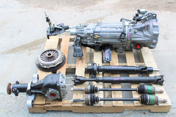 2008-2018 SUBARU WRX STI 6 SPEED MANUAL TRANSMISSION SWAP 6MT 81K MILES EJ257