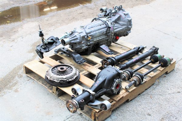 2008-2018 SUBARU WRX STI 6 SPEED MANUAL TRANSMISSION SWAP 6MT 81K MILES EJ257 - Image 2