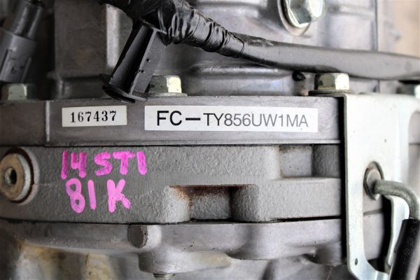 2008-2018 SUBARU WRX STI 6 SPEED MANUAL TRANSMISSION SWAP 6MT 81K MILES EJ257 - Image 12
