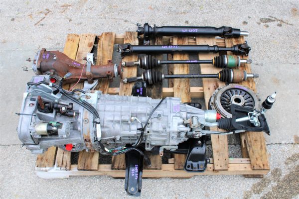 2008-2018 SUBARU WRX STI 6 SPEED MANUAL TRANSMISSION SWAP 6MT 59K MILES EJ257 - Image 3