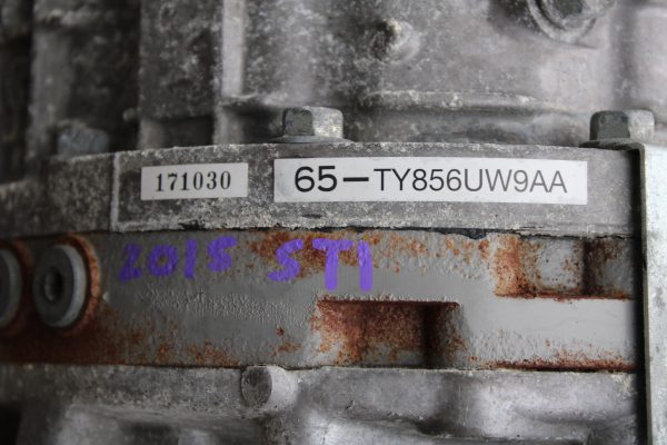 2008-2018 SUBARU WRX STI 6 SPEED MANUAL TRANSMISSION SWAP 6MT 59K MILES EJ257 - Image 12