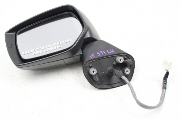 2015-2020 SUBARU WRX STI SIDE MIRRORS SET W/ TURN SIGNALS ICE SILVER METALLIC - Image 5