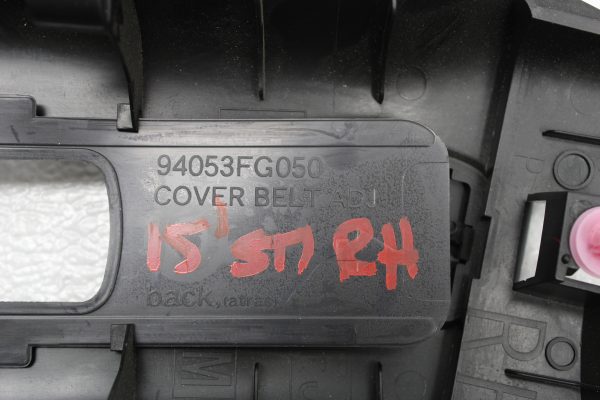 2015-2020 SUBARU WRX & STI UPPER B PILLAR TRIM COVER PANEL RH PASSENGER SIDE OEM - Image 7