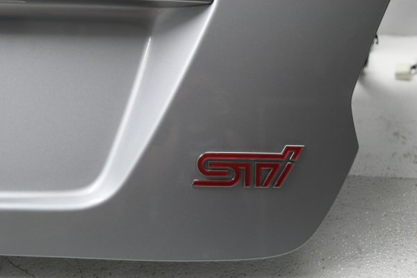 2015-2020 SUBARU WRX STI TRUNK LID DECK W/ SPOILER WING ISM SILVER OEM - Image 5