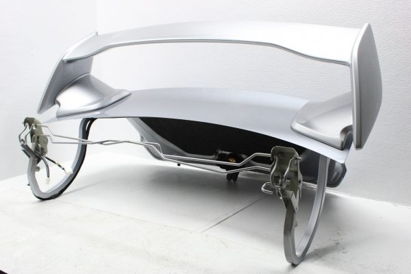 2015-2020 SUBARU WRX STI TRUNK LID DECK W/ SPOILER WING ISM SILVER OEM - Image 8