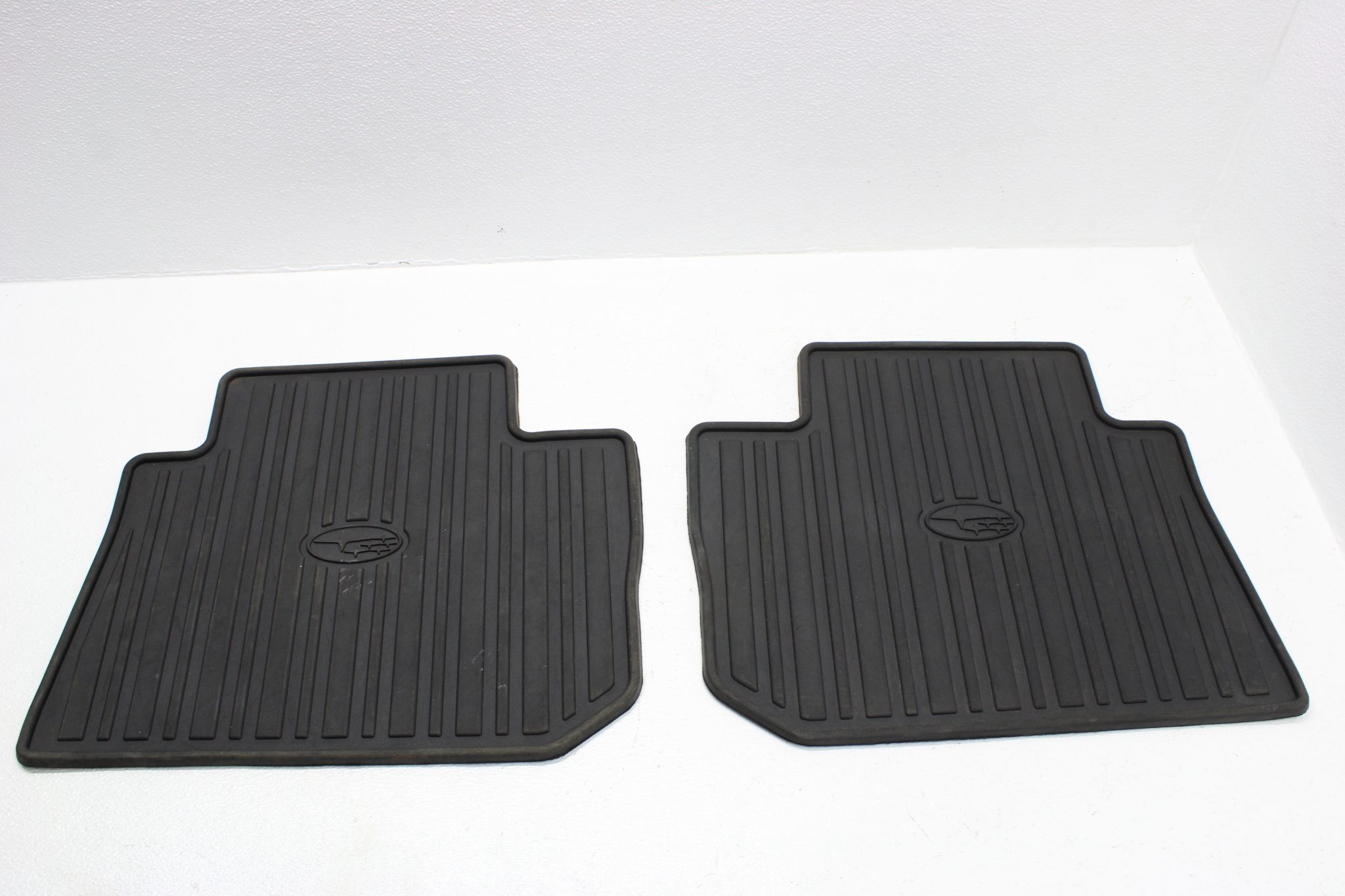 20152020 SUBARU WRX & STI RUBBER INTERIOR FLOOR MATS FRONT & REAR SET OEM