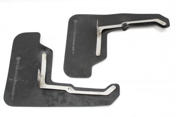 2015-2020 SUBARU WRX & STI RALLY ARMOR REAR MUD FLAPS LH/RH SET BLACK - Image 3