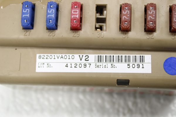 2015-2020 SUBARU IMPREZA WRX STI LOWER DASH FUSE BOX PANEL RELAY 82201VA010 - Image 8