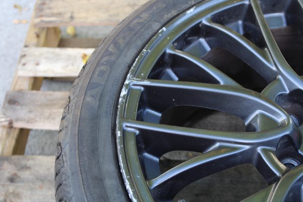 2015-2017 SUBARU WRX STI OEM ENKEI WHEEL RIM & TIRE 5x114 18x8.5 +55 245/40/18 - Image 5