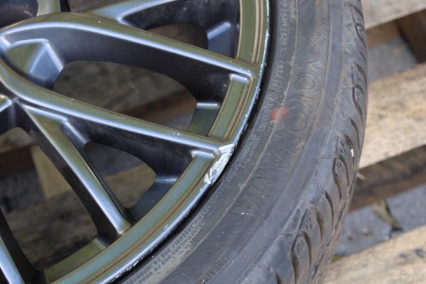 2015-2017 SUBARU WRX STI OEM ENKEI WHEEL RIM & TIRE 5x114 18x8.5 +55 245/40/18 - Image 6