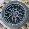 2015-2017 SUBARU WRX STI OEM ENKEI WHEEL RIM & TIRE 5x114 18x8.5 +55 245/40/18 - Image 3