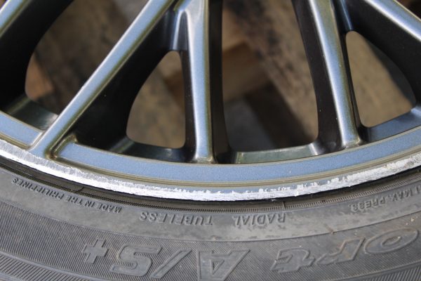 2015-2017 SUBARU WRX STI OEM ENKEI WHEEL RIM & TIRE 5x114 18x8.5 +55 245/40/18 - Image 6