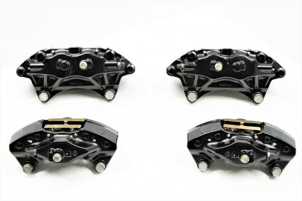 2008-2017 SUBARU WRX STI FRONT & REAR BREMBO BRAKE CALIPERS SET 31K MILES OEM - Image 3