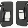2015-2021 SUBARU WRX & STI SUN VISORS ASSEMBLY SET LH/RH BLACK OEM - Image 4