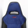 04-07 2004-2007 SUBARU WRX STI FRONT BLUE SUEDE SEATS SET LH/RH EJ257 - Image 2