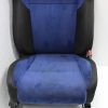 04-07 2004-2007 SUBARU WRX STI FRONT BLUE SUEDE SEATS SET LH/RH EJ257 - Image 3
