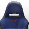 04-07 2004-2007 SUBARU WRX STI FRONT BLUE SUEDE SEATS SET LH/RH EJ257 - Image 4