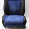 04-07 2004-2007 SUBARU WRX STI FRONT BLUE SUEDE SEATS SET LH/RH EJ257 - Image 5