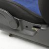 04-07 2004-2007 SUBARU WRX STI FRONT BLUE SUEDE SEATS SET LH/RH EJ257 - Image 9