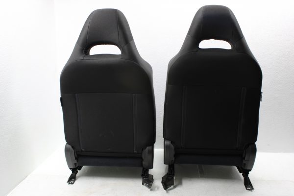 04-07 2004-2007 SUBARU WRX STI FRONT BLUE SUEDE SEATS SET LH/RH EJ257 - Image 10