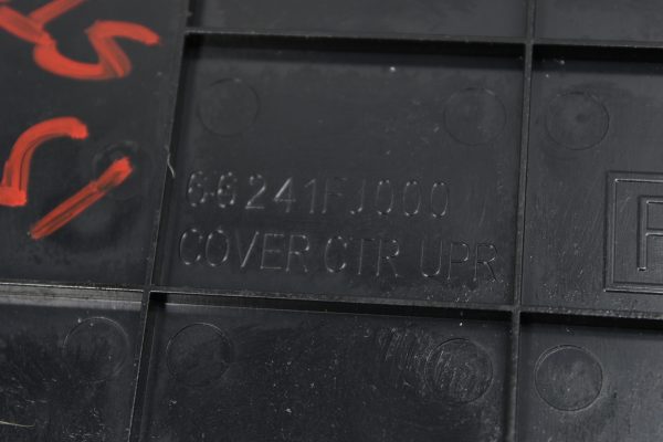 2015-2021 SUBARU WRX & STI UPPER CENTER DASH INSTRUMENT PANEL COVER OEM 66241FJ000 - Image 5