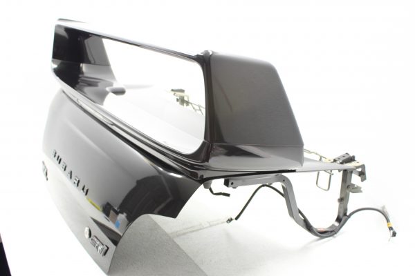 2004-2007 SUBARU IMPREZA WRX STI TRUNK LID SPOILER WING JAVA BLACK PEARL JBP OEM - Image 2