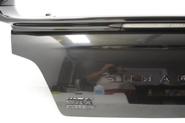 2004-2007 SUBARU IMPREZA WRX STI TRUNK LID SPOILER WING JAVA BLACK PEARL JBP OEM - Image 7
