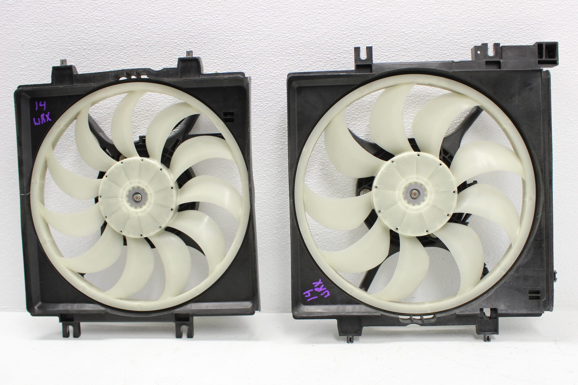 20082014 SUBARU WRX & STI RADIATOR COOLING FANS MOTOR ASSEMBLY SET LH