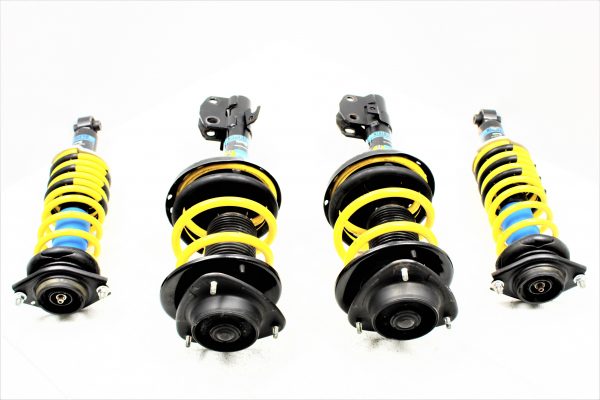 2008-2014 SUBARU WRX GTWORX BILSTEIN FRONT & REAR STRUTS W/ RACE COMP SPRINGS - Image 4