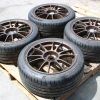 2005-2017 SUBARU WRX STI OZ RACING ULTRALEGGERA WHEELS RIMS & TIRES 18X9 5X114 - Image 3