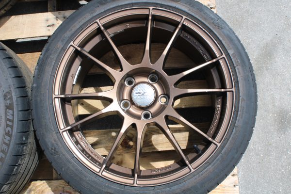2005-2017 SUBARU WRX STI OZ RACING ULTRALEGGERA WHEELS RIMS & TIRES 18X9 5X114 - Image 5