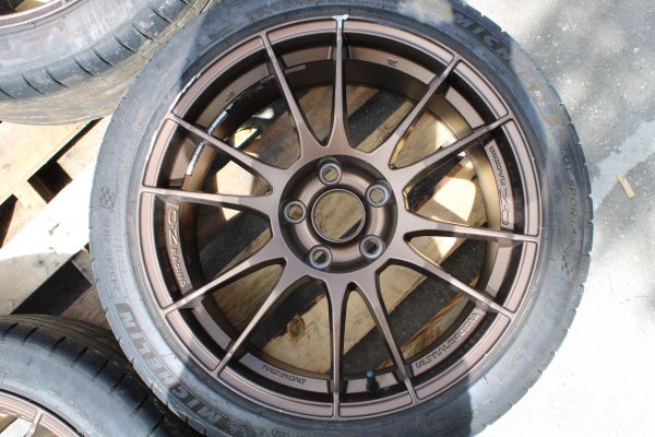 2005-2017 SUBARU WRX STI OZ RACING ULTRALEGGERA WHEELS RIMS & TIRES 18X9 5X114 - Image 7