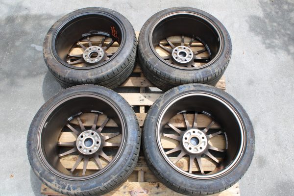 2005-2017 SUBARU WRX STI OZ RACING ULTRALEGGERA WHEELS RIMS & TIRES 18X9 5X114 - Image 12