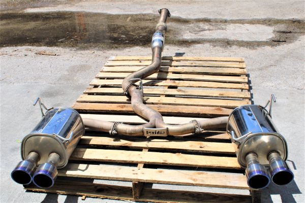 2015-2020 SUBARU WRX & STI INVIDIA Q300 CAT BACK EXHAUST SYSTEM TITIANIUM TIPS