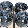 2005-2017 SUBARU WRX STI SSR GTV01 WHEELS RIMS 5X114 18x9 +35 MATTE BLACK MB - Image 4