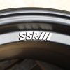 2005-2017 SUBARU WRX STI SSR GTV01 WHEELS RIMS 5X114 18x9 +35 MATTE BLACK MB - Image 10