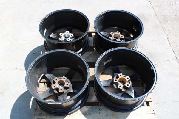 2005-2017 SUBARU WRX STI SSR GTV01 WHEELS RIMS 5X114 18x9 +35 MATTE BLACK MB - Image 11