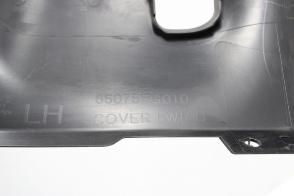 2008-2014 SUBARU WRX STI KICK PANEL DRIVER SIDE LEFT LOWER DASH PANEL OEM - Image 8