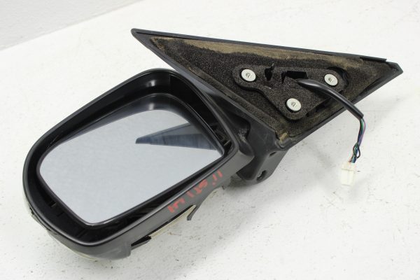 2008-2014 SUBARU WRX STI LH DRIVER SIDE MIRROR & TURN SIGNAL WHITE OEM *DAMAGED* - Image 3