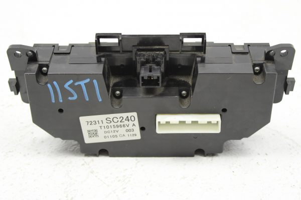 2008-2014 SUBARU WRX STI A/C CLIMATE CONTROLS AC KNOBS OEM 72311SC240 - Image 5