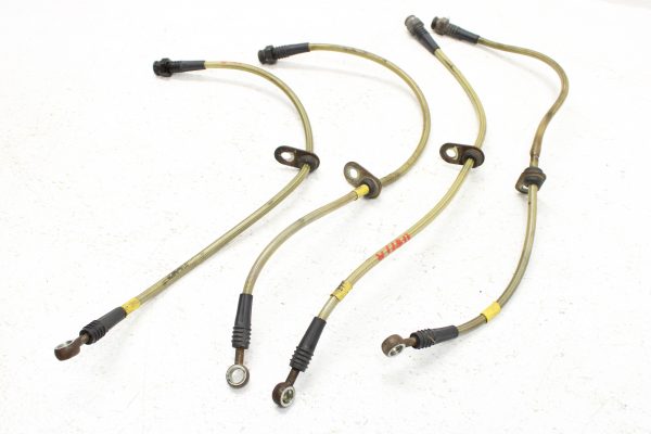 2008-2017 SUBARU WRX STI GOODRIDGE BRAIDED STAINLESS BRAKE LINES FRONT & REAR
