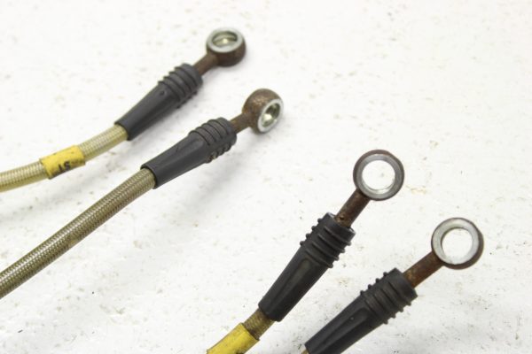 2008-2017 SUBARU WRX STI GOODRIDGE BRAIDED STAINLESS BRAKE LINES FRONT & REAR - Image 4
