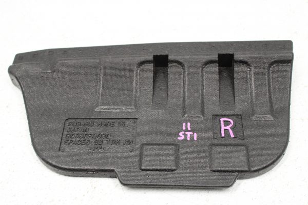 2008-2014 SUBARU WRX & STI SEDAN RH PASSENGER SIDE TRUNK SPACER OEM - Image 4