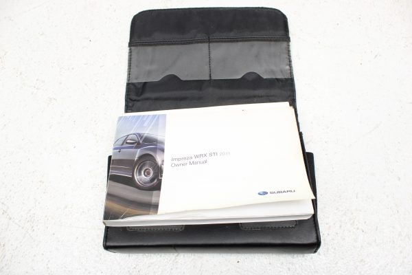 2008-2014 SUBARU WRX & STI OWNERS MANUAL BOOKLET AND CASE OEM