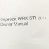 2008-2014 SUBARU WRX & STI OWNERS MANUAL BOOKLET AND CASE OEM - Image 6