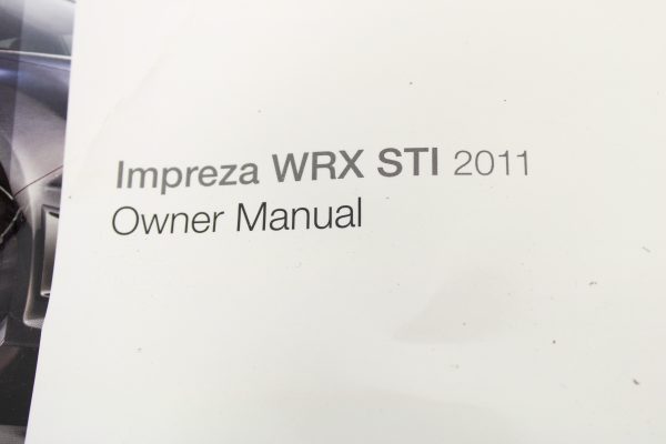 2008-2014 SUBARU WRX & STI OWNERS MANUAL BOOKLET AND CASE OEM - Image 6