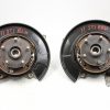 2008-2017 SUBARU WRX STI REAR HUBS KNUCKLES SPINDLES LH/RH 5X114 OEM 77K MILES