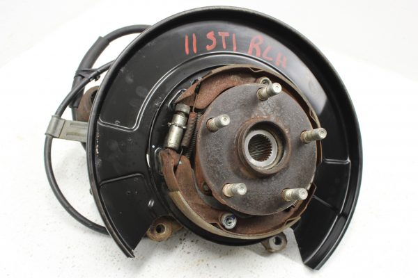 2008-2017 SUBARU WRX STI REAR HUBS KNUCKLES SPINDLES LH/RH 5X114 OEM 77K MILES - Image 4